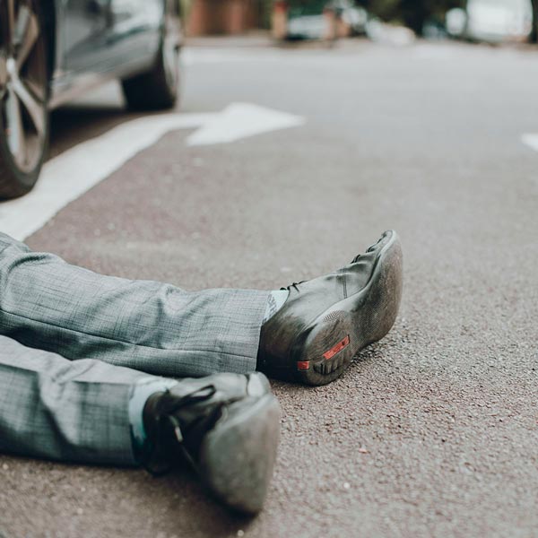 pedestrian run over